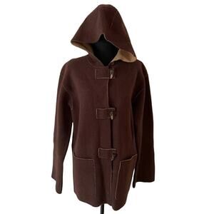 RALPH LAUREN Brown Wool Jacket Petite Large